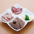 料理メニュー写真&nbsp;ラムの希少部位3種盛り