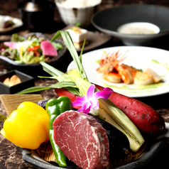 肉割烹 吟 梅田ヒルトンプラザウエストのコース写真