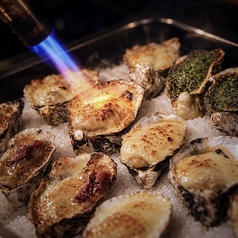 焼き牡蠣も生牡蠣も種類が豊富