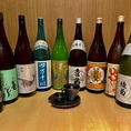 酔鯨や司牡丹、綾菊など四国の銘酒をご用意しています♪お料理との相性も抜群◎ゆっくりとお楽しみください