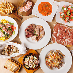 肉&生ハム 隠れ家バル ボノボ 飯田橋のコース写真