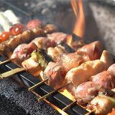 名物「串焼き」はオーダー必至！ジューシーで食べ応え抜群の看板メニューです♪【忘年会・新年会・宴会・団体様歓迎】