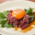 料理メニュー写真&nbsp;馬刺しユッケ