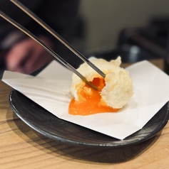 半熟卵トリュフ塩