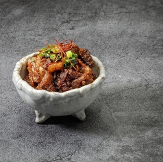 牛すじピリ辛煮込み