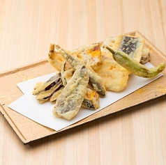 海鮮野菜天婦羅盛り