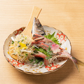 料理メニュー写真&nbsp;鯵の姿造り