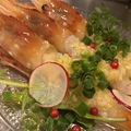 料理メニュー写真&nbsp;ボタン海老のカルパッチョ(2尾)