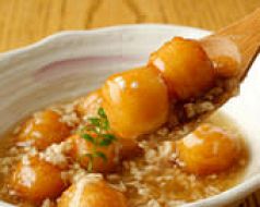 名物！いももちのそぼろ煮