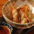 料理メニュー写真&nbsp;辛味噌ダレ揚げ餃子