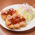 料理メニュー写真&nbsp;厚切りハムカツ