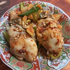 蒸し牡蠣キムチ(2個)