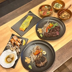 鉄板diningSAKUのコース写真