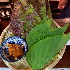 チシャ・ゴマの葉