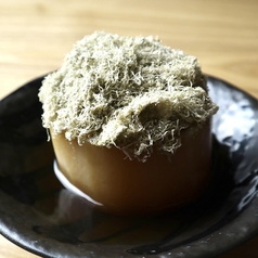 鰹出汁とろろ昆布大根