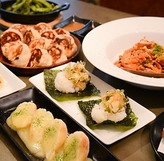 餃子酒場むぎとhacoのコース写真