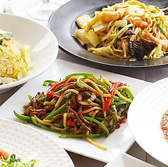 新大阪ワシントンホテルプラザ チャイナテーブルのコース写真