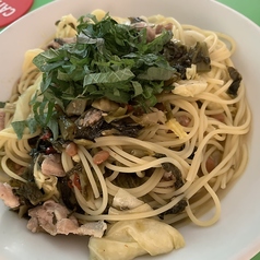 ・阿蘇高菜&納豆パスタ・キムチ納豆パスタ