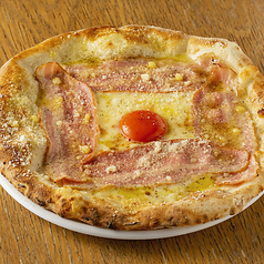 ピッツァ カルボナーラ