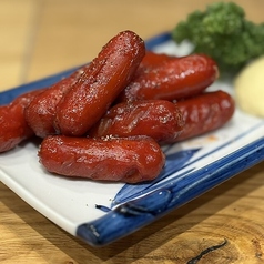 赤ウインナー炒め