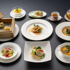 馬車道で優雅なランチを。