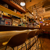 メニューに載せきれない程の豊富なドリンク