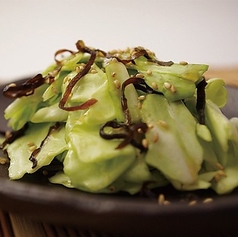 塩昆布キャベツ