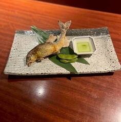 あゆ塩焼き