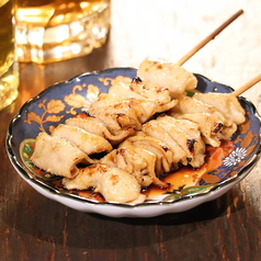 鶏皮串　1本 (塩/タレ/味噌タレ)