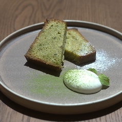 抹茶のパウンドケーキ