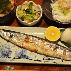 さんま塩焼き定食