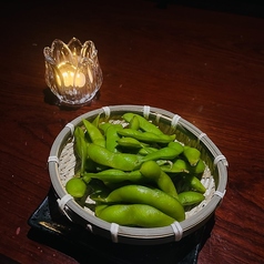 茹でたてホクホク枝豆