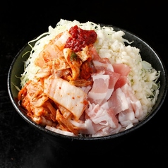 豚キムチもんじゃ