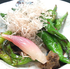 伏見唐辛子生姜焼き