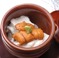 料理メニュー写真 自家製うにの壺蒸し豆腐（1壺～）