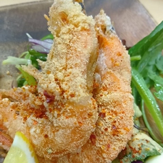 まるごと海老の唐揚げ（3本）