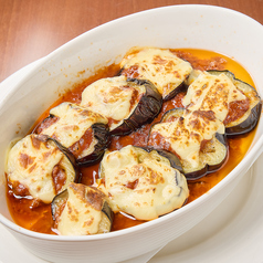 茄子と挽肉のグラタン