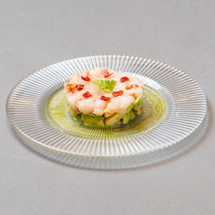 赤海老とアボカドのタルタル