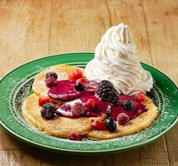 ふわとろ食感!こだわりのパンケーキで至福のひと時