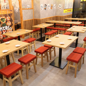 個室 食べ放題 野菜巻き串 焼き鳥 もつ鍋 串とメシにはサケキタル &nbsp;広島駅前店の雰囲気3
