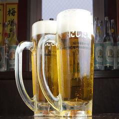 アサヒマルエフ 生ビール（中）