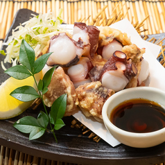 タコのレア唐揚げ