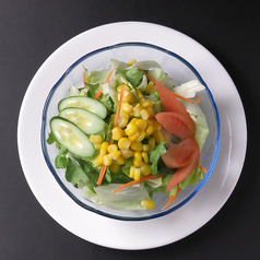 東北風野菜サラダ/干し豆腐和え/キクラゲとニンニク和え 各