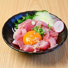生まぐろのユッケ