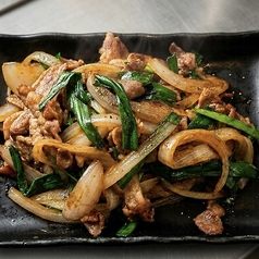 仔羊の鉄板ジンギスカン風