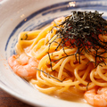 料理メニュー写真&nbsp;海老の明太子クリームパスタ