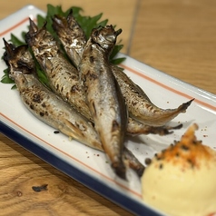 子持ちししゃも焼き