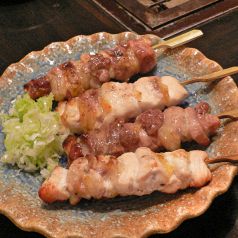 比内地鶏の焼き鳥串