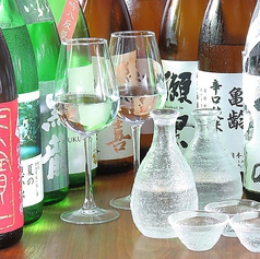 日本酒も飲み放題