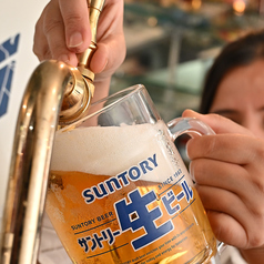 豊富な品揃えの飲み放題ラインナップ